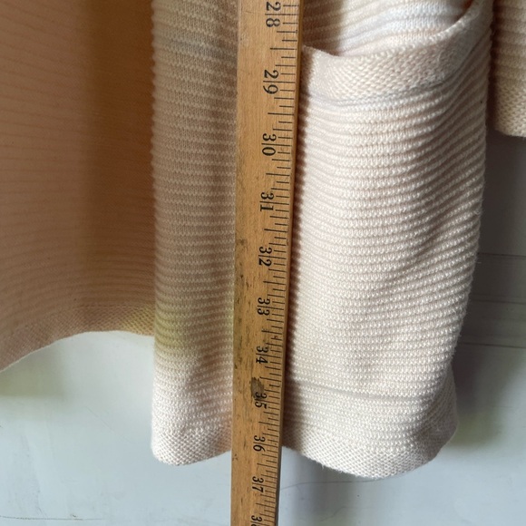 Margaret O’Leary organic cotton striped open long cardigan - Picture 4 of 5